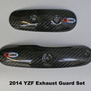 Yamaha Exhaust Guard - YZ450F 2014-17 Set