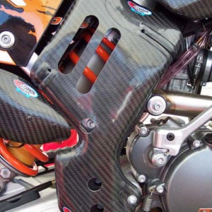 KTM Frame Guards - Tall - 125 to 450 SX/SX-F 2007-10 .... 125 to 530 EXC/EXC-F 2008-11