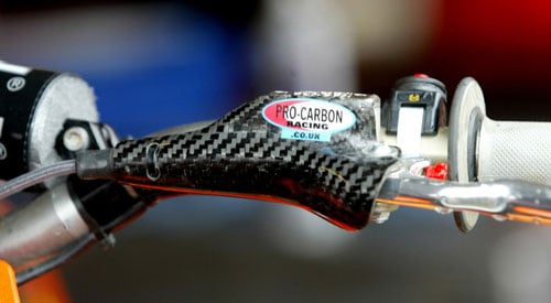 KTM Clutch Master Cylinder Protector - 2 stroke - 2003-13