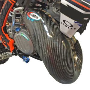 KTM Exhaust Guard - Year 2004-15 - 125/144/150 SX for FMF Fatty
