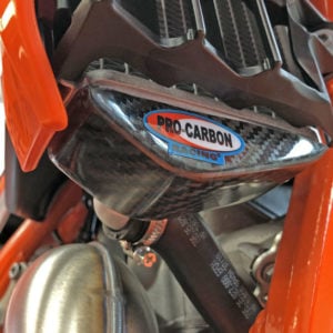 KTM Radiator Protector - SX/SX-F ... XC/XC-F ... EXC/EXC-F 125 to 520 Year 2019-22