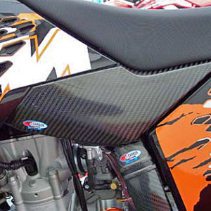 KTM Tank Cover 2007-10 Sides - 125 to 530 SX / SX-F   2007-10