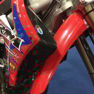 Honda Radiator Shroud Tips - CRF250 2014-17 CRF450 2013-16