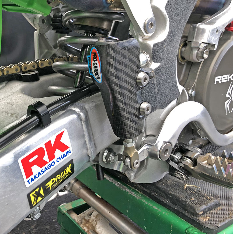 Kawasaki Rear Brake Master Cylinder Protector - KX250F 2017-20