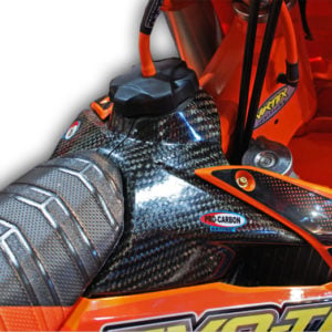 KTM Tank Cover 2011-15 Top - 125 to 450 SX / SX-F