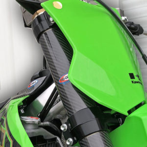 Vert Tuyau daération Universel anodisé YSMOTO Tuyau daération pour Moto pour Kawasaki KLX450 KX250F KX450F KLX250 KX65 KX85 KX125 KX250 KX KLX Pit Bike ATV Off Road 