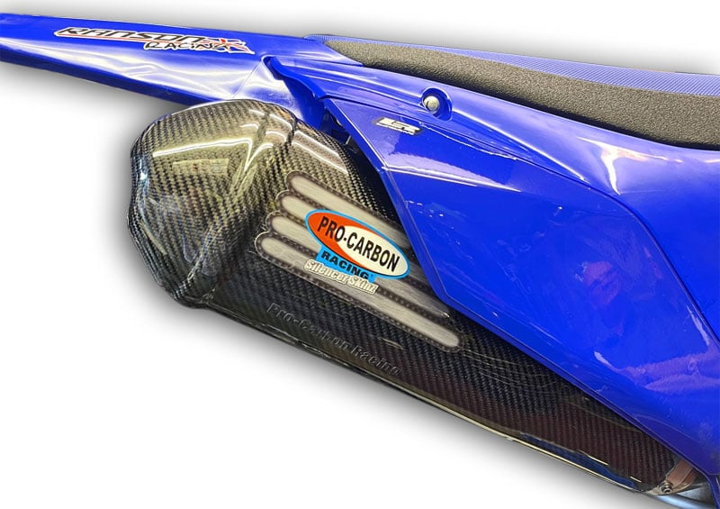 Yamaha Silencer Skin YZ450F 2023