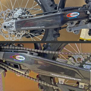 Triumph TR 250-X Swing Arm Protectors