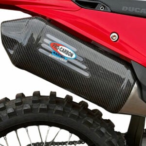 Ducati Desmo450 MX Silencer Skin