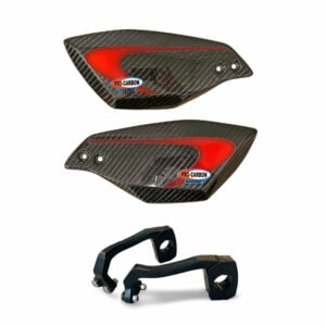 Carbon Hand Guard Red