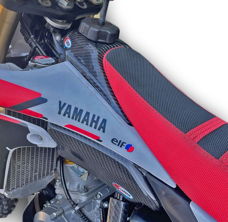 YZ65 Tank Cover Set R b